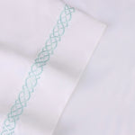 Egyptian Cotton 1000 Thread Count Embroidered Bed Sheet Set - Egyptian Cotton Sheet Set by Superior