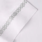 Egyptian Cotton 1000 Thread Count Embroidered Bed Sheet Set - Egyptian Cotton Sheet Set by Superior