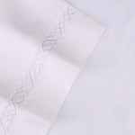 Egyptian Cotton 1000 Thread Count Embroidered Bed Sheet Set - Egyptian Cotton Sheet Set by Superior