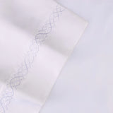 Egyptian Cotton 1000 Thread Count Embroidered Bed Sheet Set - Egyptian Cotton Sheet Set by Superior