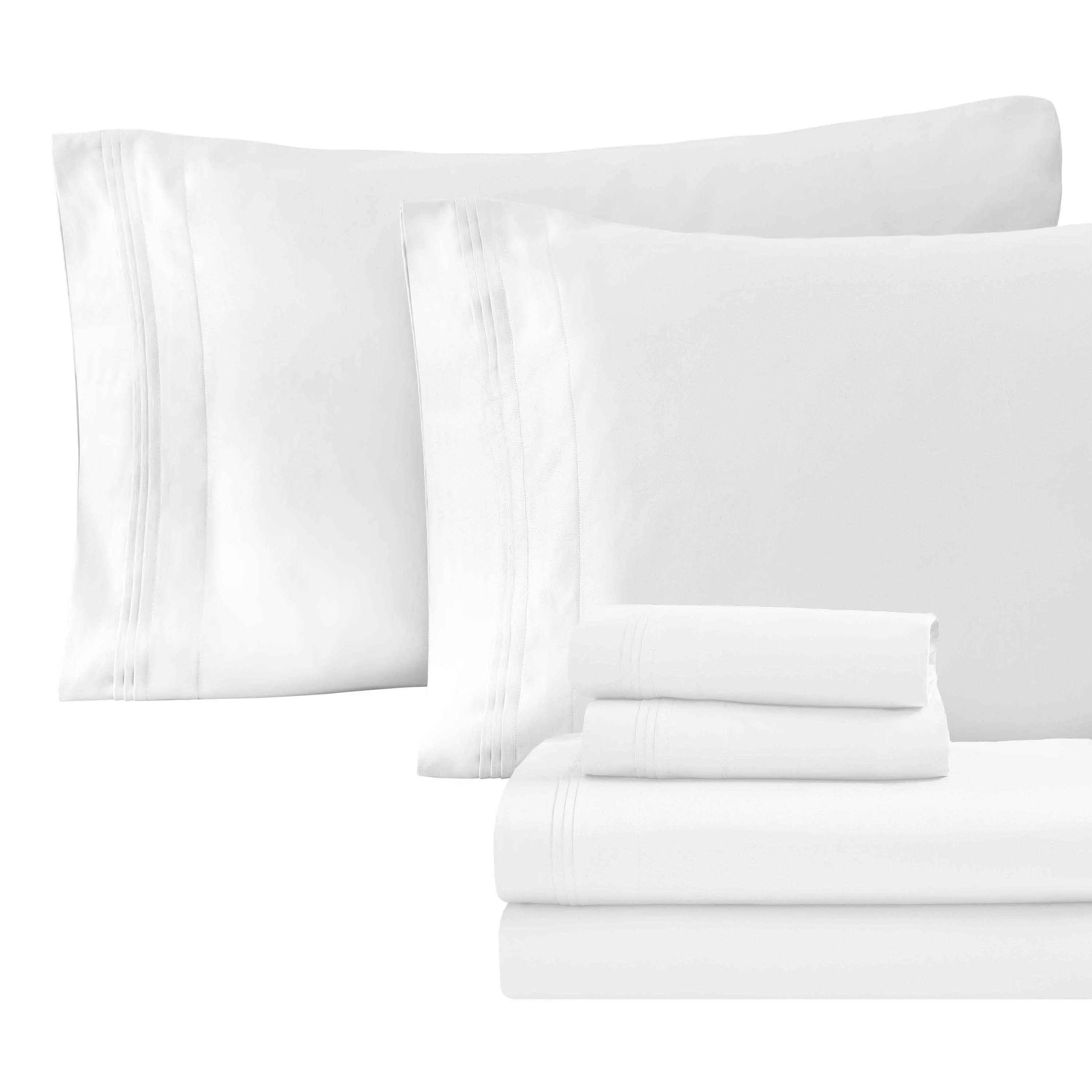 6-Piece Egyptian Cotton 1000 Thread Count Sheet Bundle - Hardcore Bundle by Superior Brand
