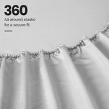 1000 Thread Count Egyptian Cotton Sateen Sheet Set
