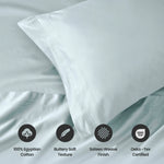 1000 Thread Count Egyptian Cotton Solid Pillowcase Set - Egyptian Cotton Pillowcases by Superior Brand