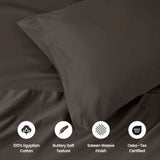 1000 Thread Count Egyptian Cotton Solid Pillowcase Set - Egyptian Cotton Pillowcases by Superior Brand