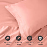 1000 Thread Count Egyptian Cotton Solid Pillowcase Set - Egyptian Cotton Pillowcases by Superior Brand