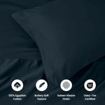 1000 Thread Count Egyptian Cotton Solid Pillowcase Set - Egyptian Cotton Pillowcases by Superior Brand