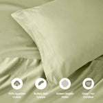1000 Thread Count Egyptian Cotton Solid Pillowcase Set - Egyptian Cotton Pillowcases by Superior Brand