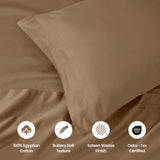 1000 Thread Count Egyptian Cotton Solid Pillowcase Set - Egyptian Cotton Pillowcases by Superior Brand