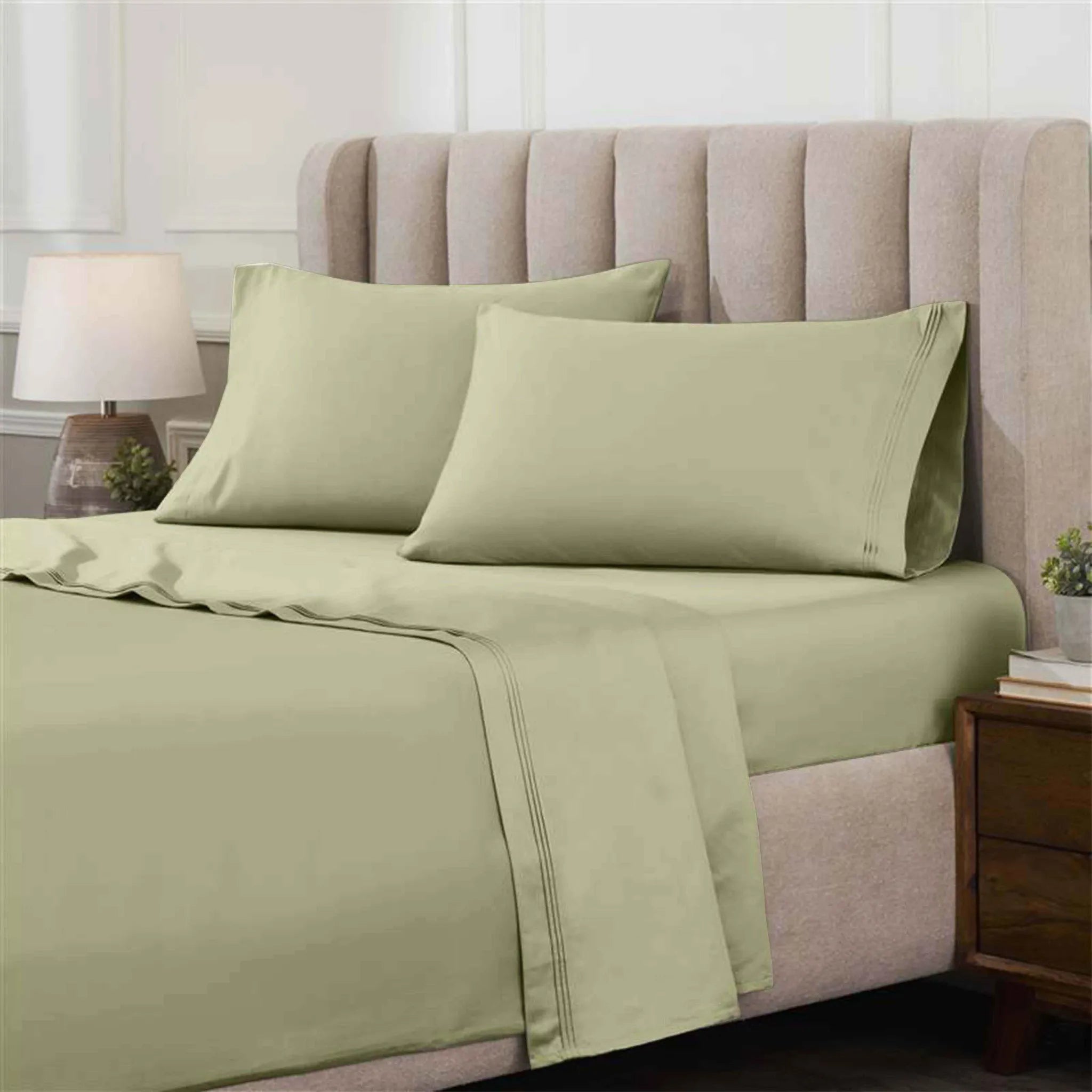Egyptian Cotton 1000 Thread Count Eco-Friendly Solid Sheet Set - Egyptian Cotton Sheet Set by Superior Brand