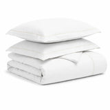 1000 Thread Count Egyptian Cotton Duvet Cover Set, Marrow Stitch Embroidery
