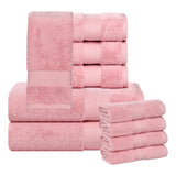 Bath Towel Set Turkish Cotton Plush Heavyweight - Aria