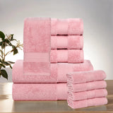 Bath Towel Set Turkish Cotton Plush Heavyweight - Aria