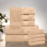Bath Towel Set Turkish Cotton Plush Heavyweight - Aria