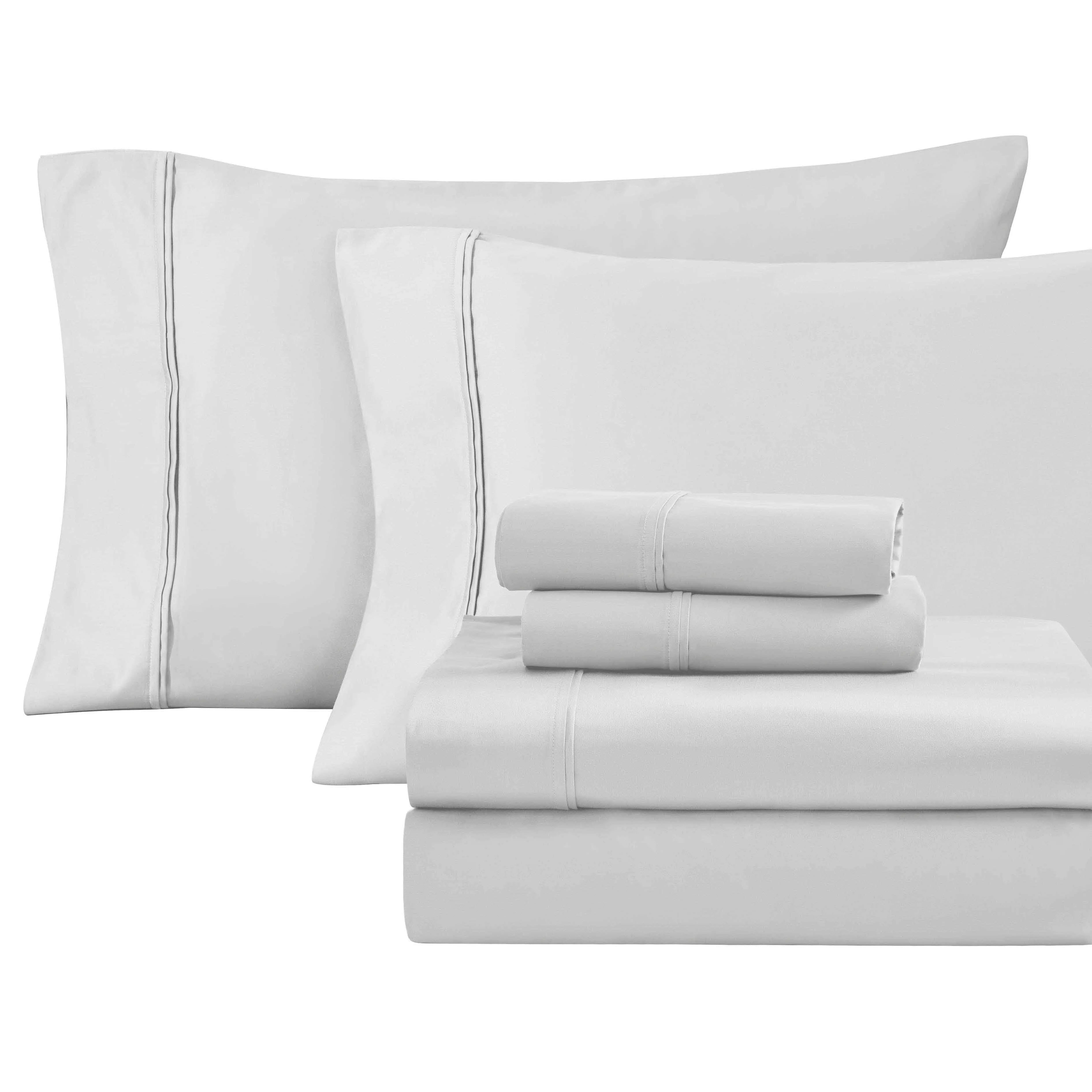 6-Piece Egyptian Cotton 1200 Thread Count Sheet Bundle - Hardcore Bundle by Superior Brand