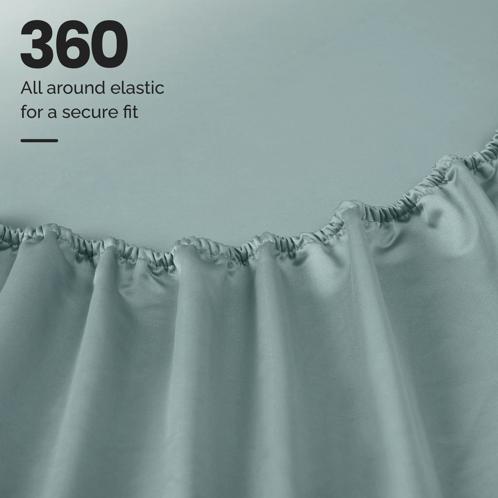 1200 Thread Count Egyptian Cotton Sateen Sheet Set - Egyptian Cotton Sheet Set by Superior Brand