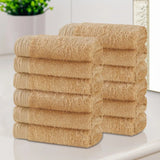 Rayon from Bamboo Eco-Friendly Solid Face Towel Washcloth Set of 12