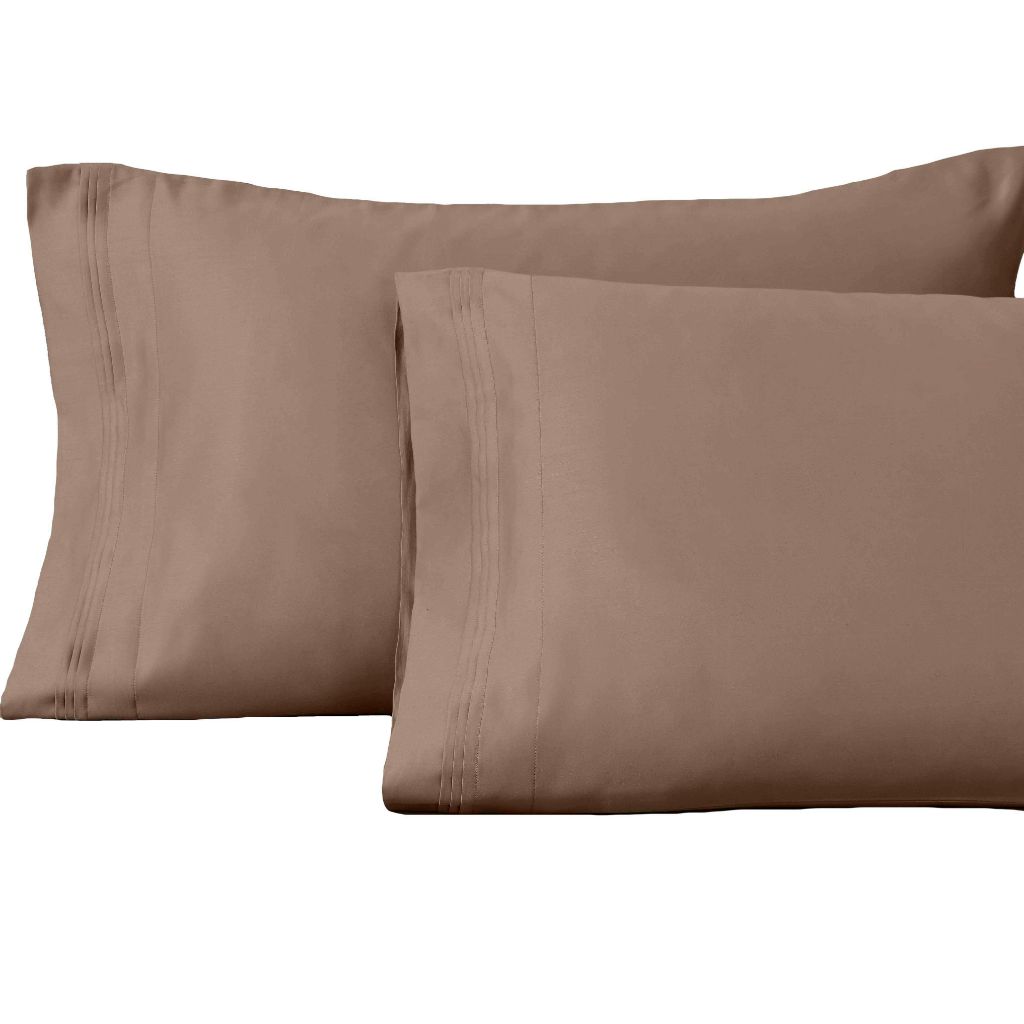 Egyptian Cotton Sateen Pillowcase Set 1500 Thread Count - Egyptian Cotton Pillowcases by Superior Brand