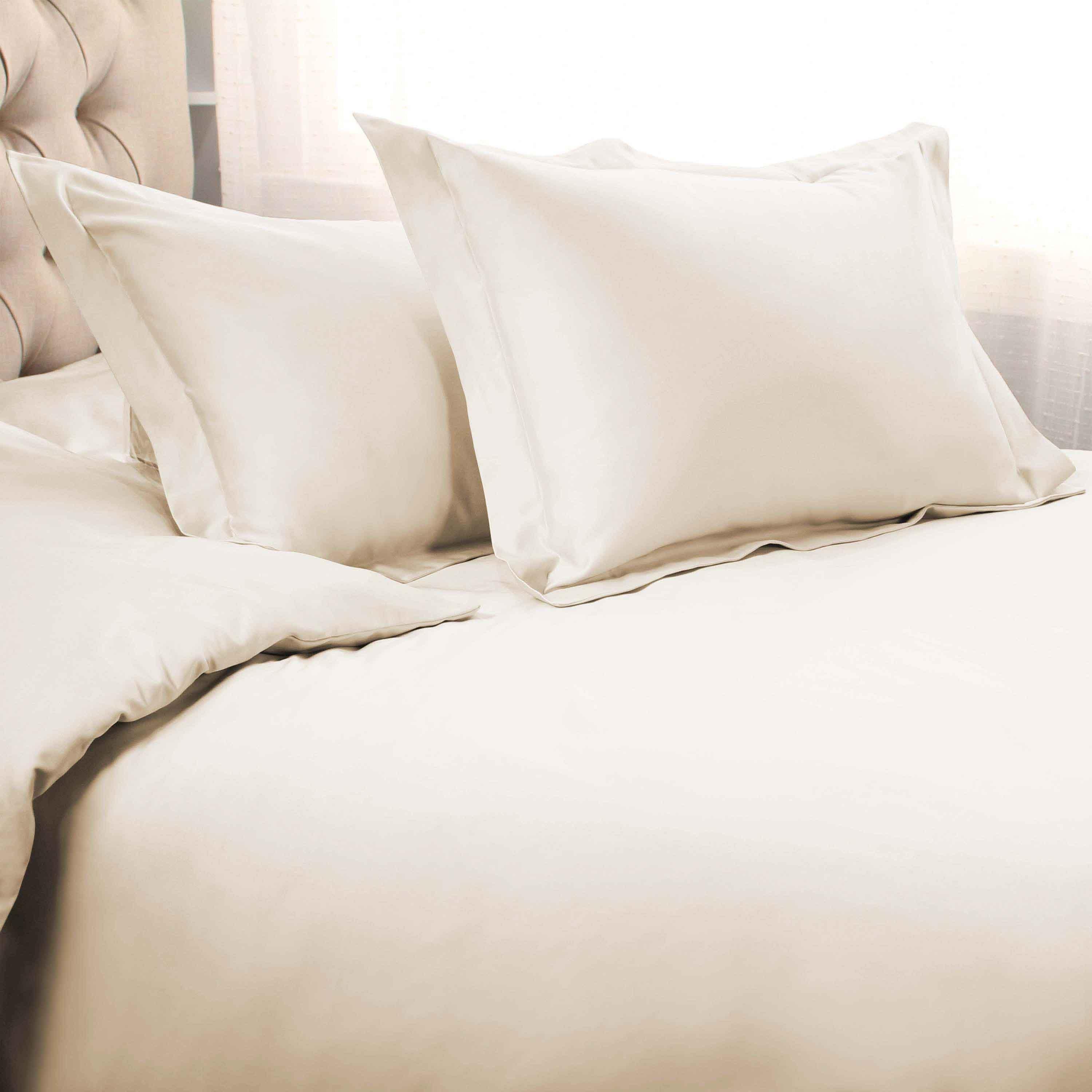 1500 Thread Count Egyptian Cotton Solid Duvet Cover Set - Egyptian Cotton Duvet Cover Set by Superior Brand