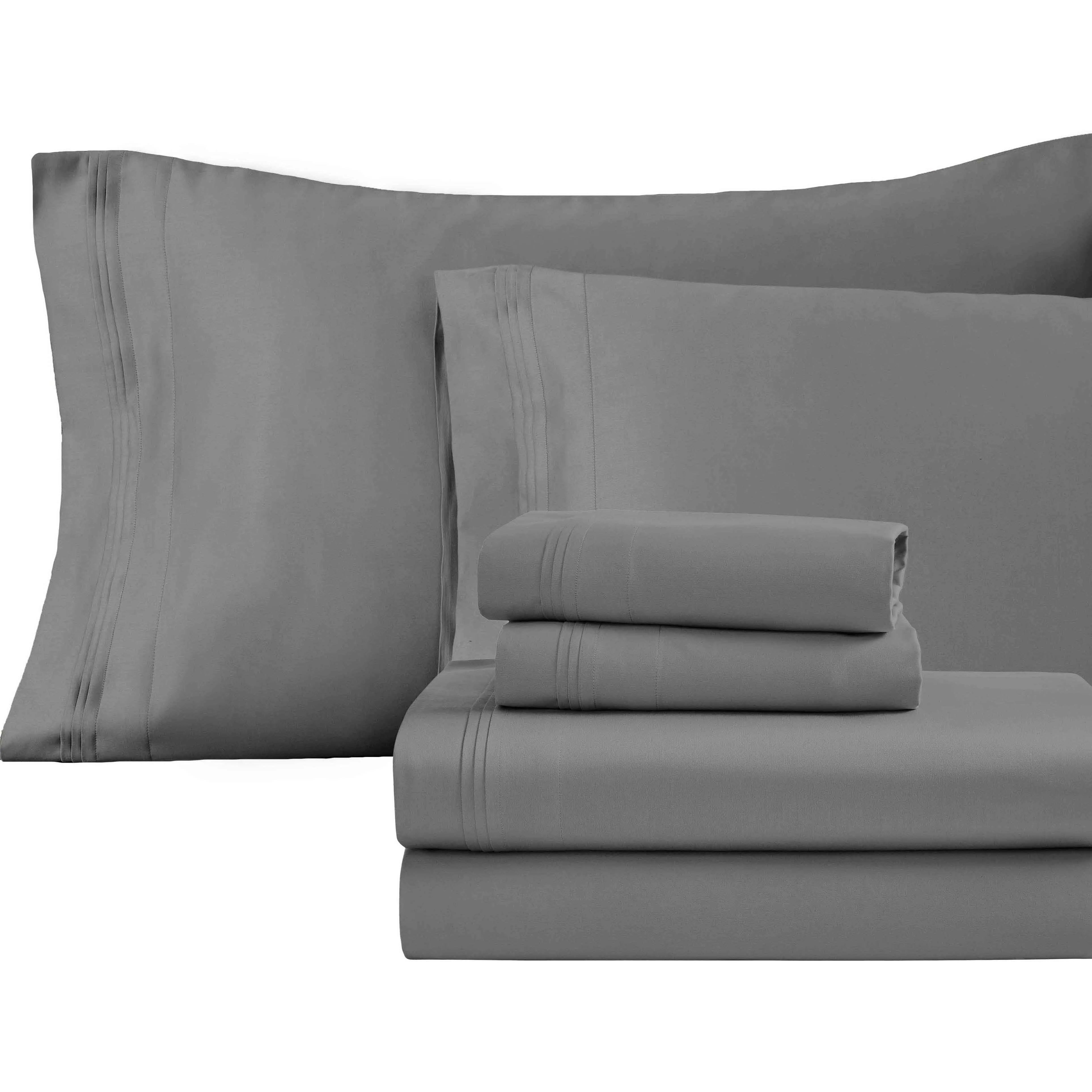 6-Piece Egyptian Cotton 1500 Thread Count Sheet Bundle - Hardcore Bundle by Superior Brand