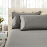 Egyptian Cotton 1500 Thread Count Pillowcases - Set of 2 - Embroidered Marrow Stitch Hem