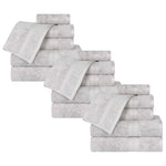 Rayon from Bamboo Cotton Blend Luxury Assorted 18 Piece Towel Set - Towel Set by Superior