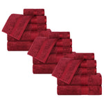 Rayon from Bamboo Cotton Blend Luxury Assorted 18 Piece Towel Set - Towel Set by Superior