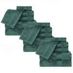 Rayon from Bamboo Cotton Blend Luxury Assorted 18 Piece Towel Set - Towel Set by Superior