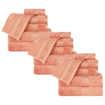 Rayon from Bamboo Cotton Blend Luxury Assorted 18 Piece Towel Set - Towel Set by Superior