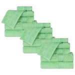 Rayon from Bamboo Cotton Blend Luxury Assorted 18 Piece Towel Set - Towel Set by Superior