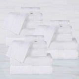 Rayon from Bamboo Cotton Blend Luxury Assorted 18 Piece Towel Set - Towel Set by Superior