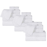 Rayon from Bamboo Cotton Blend Luxury Assorted 18 Piece Towel Set - Towel Set by Superior