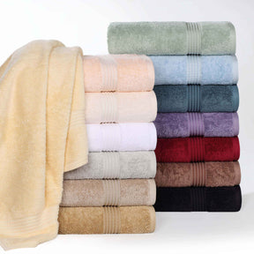 Egyptian Cotton Highly Absorbent Solid Ultra Soft Towel Set Collection