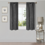 Waverly Geometric Washable Room Darkening Blackout Curtains, Set of 2