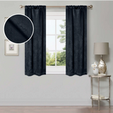 Waverly Geometric Washable Room Darkening Blackout Curtains, Set of 2