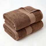 2 Piece Cotton Plush Bath Towel Set Giza