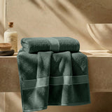 2 Piece Cotton Plush Bath Towel Set Giza