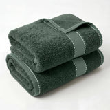 2 Piece Cotton Plush Bath Towel Set Giza