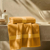 2 Piece Cotton Plush Bath Towel Set Giza