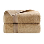Heritage Egyptian Cotton Plush Thick Absorbent Bath Towel Set of 2 - Egyptian Cotton Bath Towel by Superior Brand