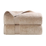 Heritage Egyptian Cotton Plush Thick Absorbent Bath Towel Set of 2 - Egyptian Cotton Bath Towel by Superior Brand