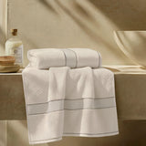 2 Piece Cotton Plush Bath Towel Set Giza