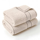 2 Piece Cotton Plush Bath Towel Set Giza