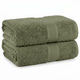 Oregon Organic Cotton Medium-Weight Bath Towels – 2-Piece Set