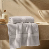 2 Piece Cotton Plush Bath Towel Set Giza