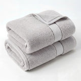2 Piece Cotton Plush Bath Towel Set Giza