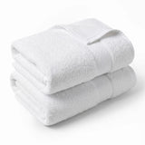 2 Piece Cotton Plush Bath Towel Set Giza
