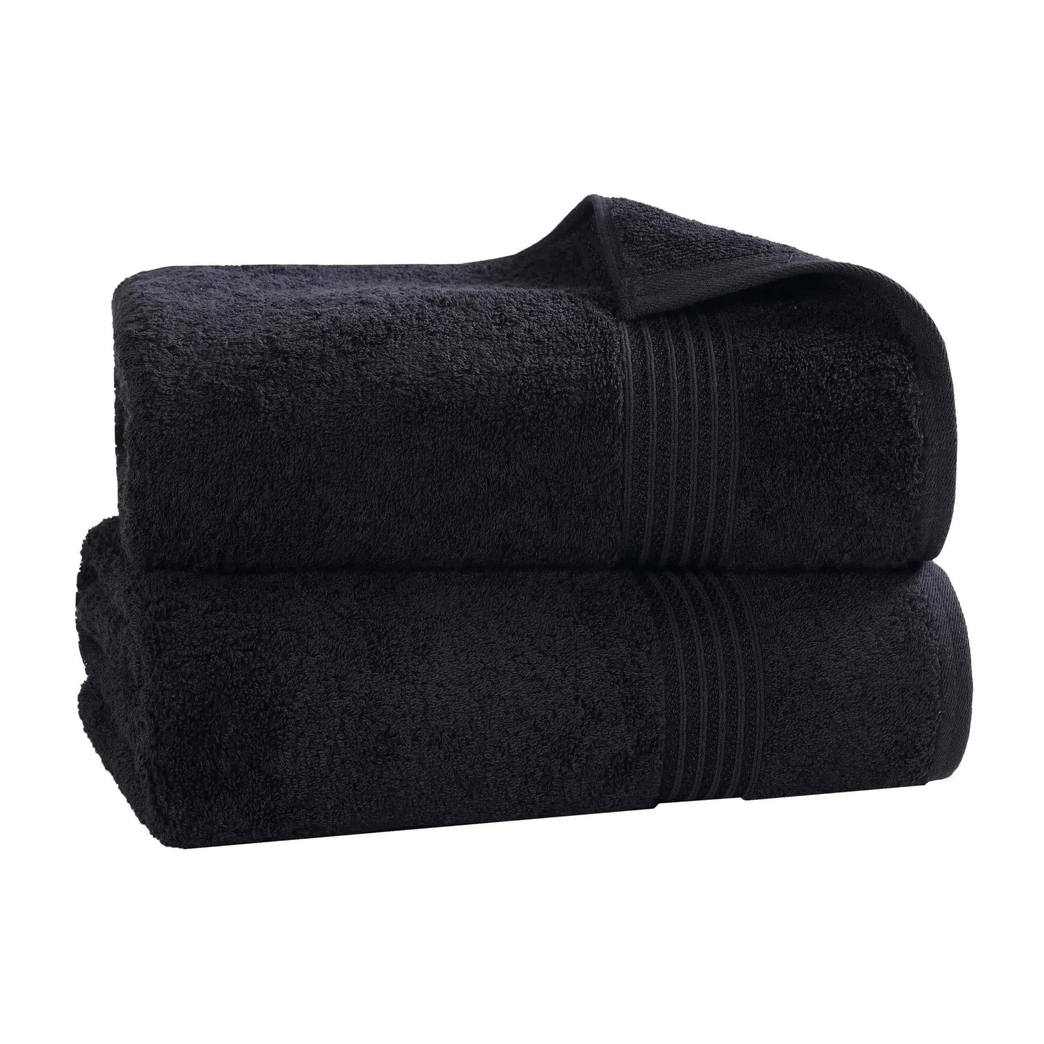 Heritage Egyptian Cotton Plush Thick Absorbent Bath Sheet Set of 2 - Egyptian Cotton Bath Sheet by Superior Brand