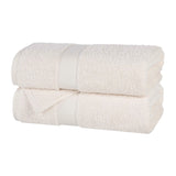 Oregon Organic Cotton Medium Weight Solid Bath Sheet, Set of 2 - Bath Sheet by Superior Brand