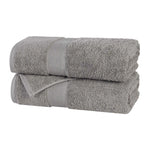 Oregon Organic Cotton Medium Weight Solid Bath Sheet, Set of 2 - Bath Sheet by Superior Brand