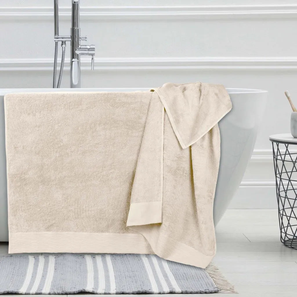 Rayon from Bamboo Eco-Friendly Fluffy Soft Solid Bath Sheet Set of 2 - Bath Sheet by Superior Brand